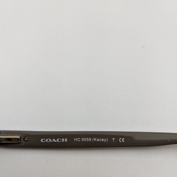 🕶️Coach HC5059 (Kacey) 9198(Sand/Sepia) Eyeglasses 50/18 135 /ALH152🕶️​ - Picture 6 of 9